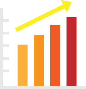 Free graph bar chart vector